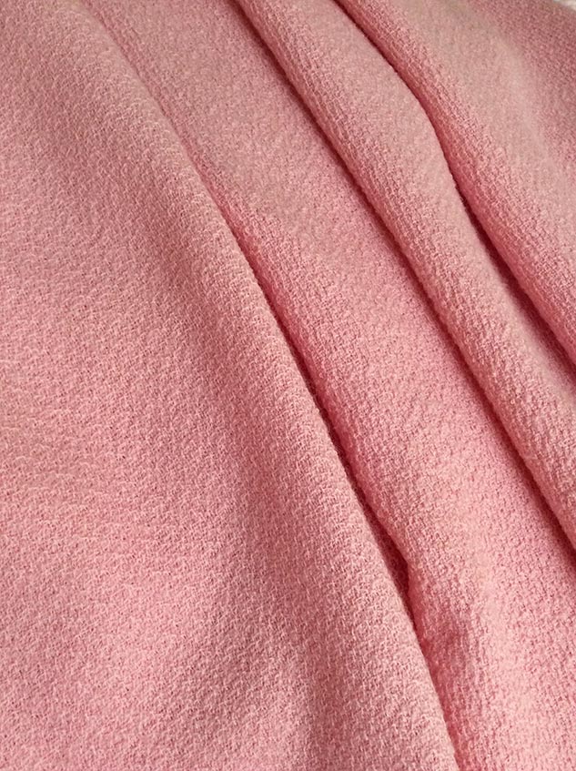 tissu rose dragée de qualité