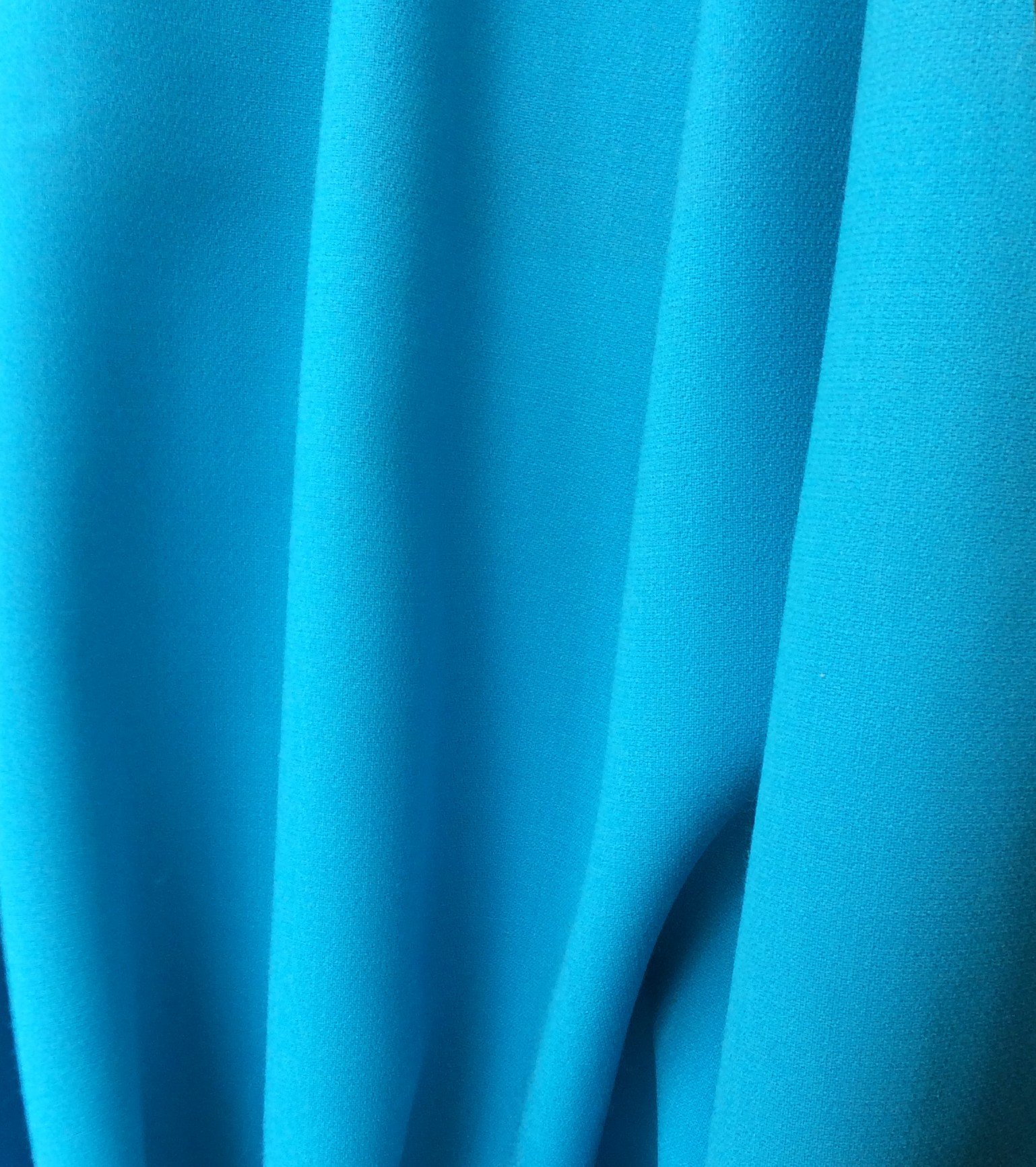 tissu bleu turquoise