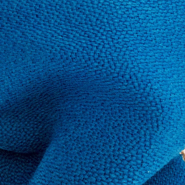 Tissu polypropylène bleu cobalt