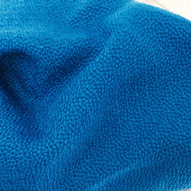 Tissu polypropylène cannage bleu