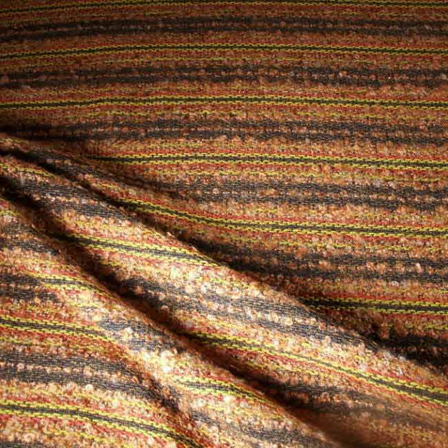 Tissu laine original rayures