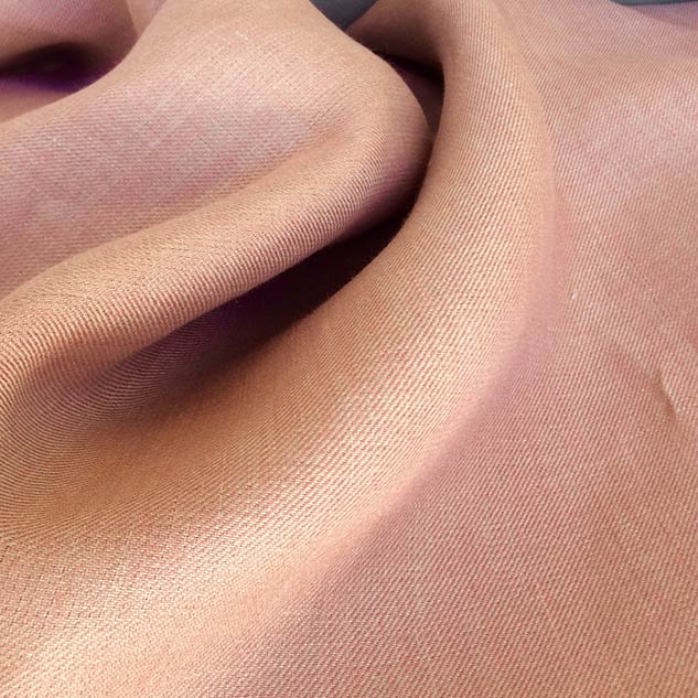 tissu chiné rose grisé lin au mètre Cardailhac