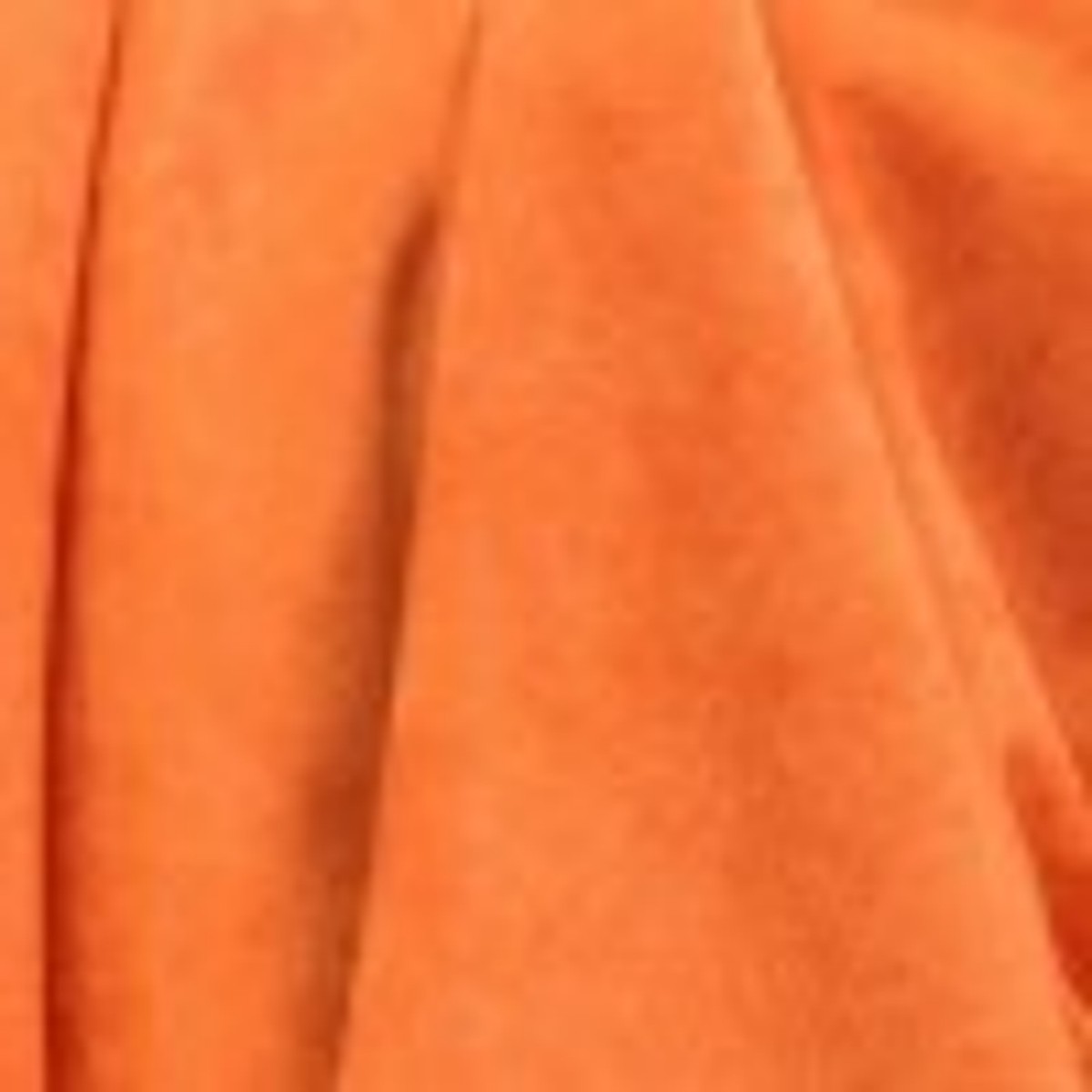 Tissu polyester en suédine orange