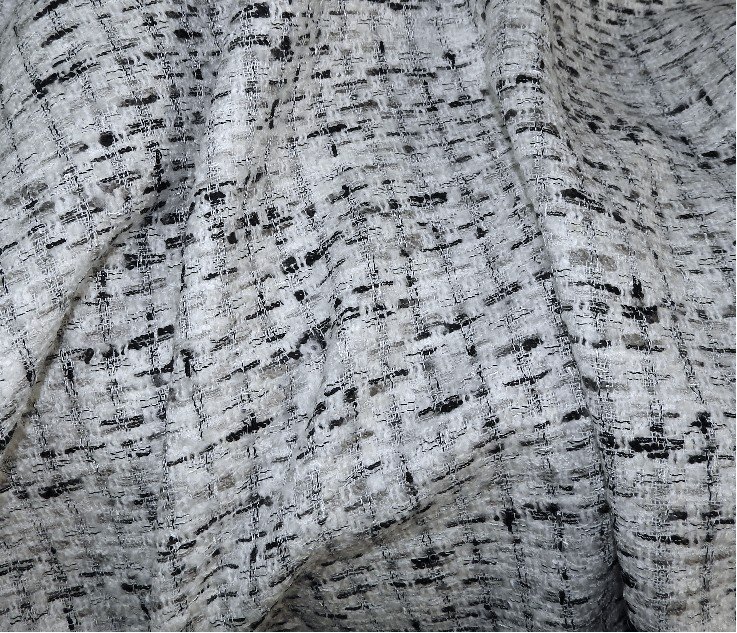 Tissu tweed contemporain
