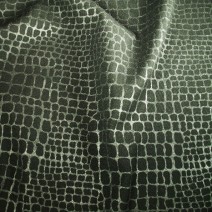 Tissu polyester laine peau de serpent