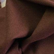 tissu pour manteau marron