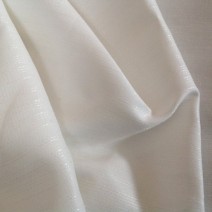 tissu brillant coton blanc