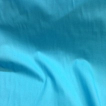 Tissu coton popeline turquoise