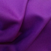 Tissu flanelle de laine peignée violet