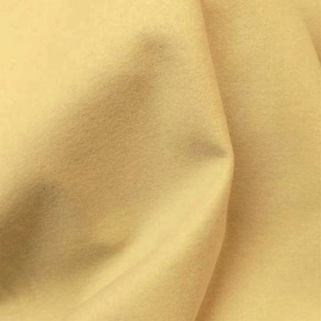 Tissu flanelle de laine beige