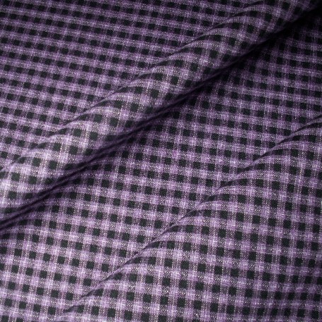 Tissu polyester laine écossais extensible, pantalon, veste