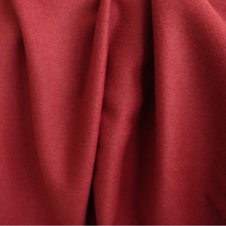 Cachemire drap de laine rouge