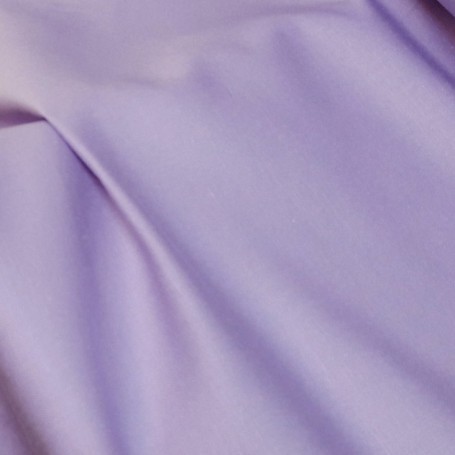 Tissu en lin et coton sergé violet