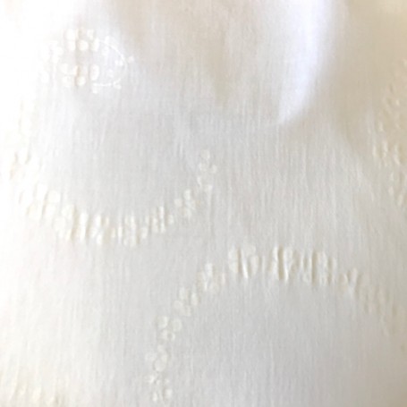 Tissu coton blanc tissu imprimé