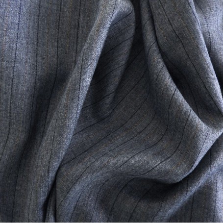 tissu polyester laine à rayures tennis, tailleur