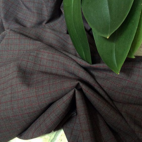 Tissu polyester laine Prince de Galles
