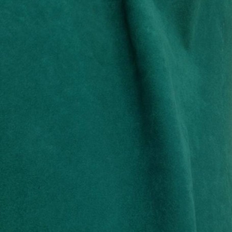 Tissu polyester M1 vert effet peau de pêche