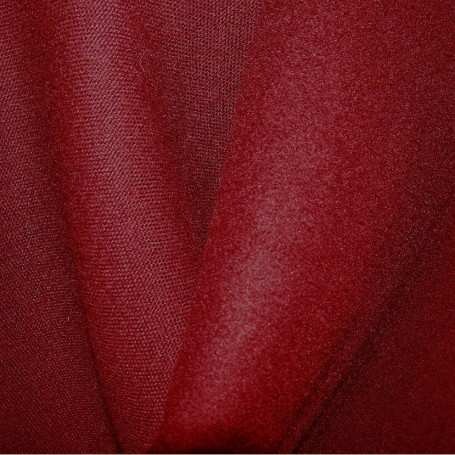 tissu polyester non feu m1 trevira cs rouge