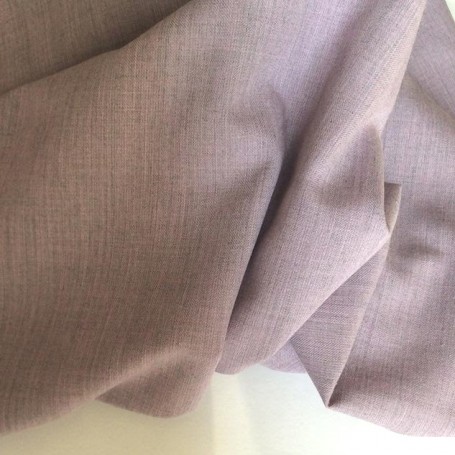 Tissu polyester viscose chevron violet