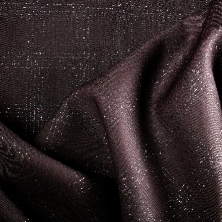 Tissu polyester laine à carreaux brillant
